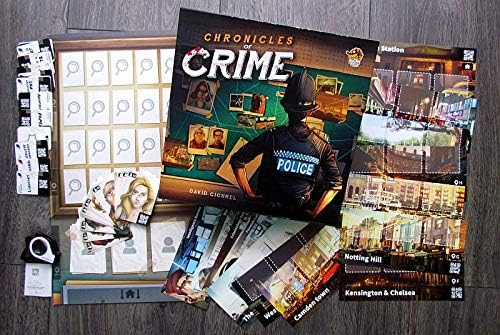 Lucky Duck Games – Chronicles of Crime – Brettspiel