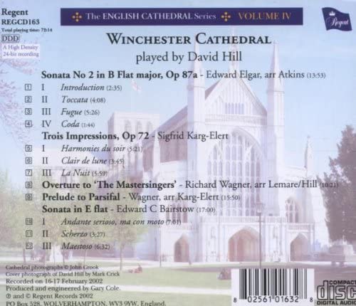 English Cathedral Series Vol.4 - Winchester Cathedral [Audio CD]