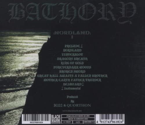 Bathory - Nordland I [Audio CD]