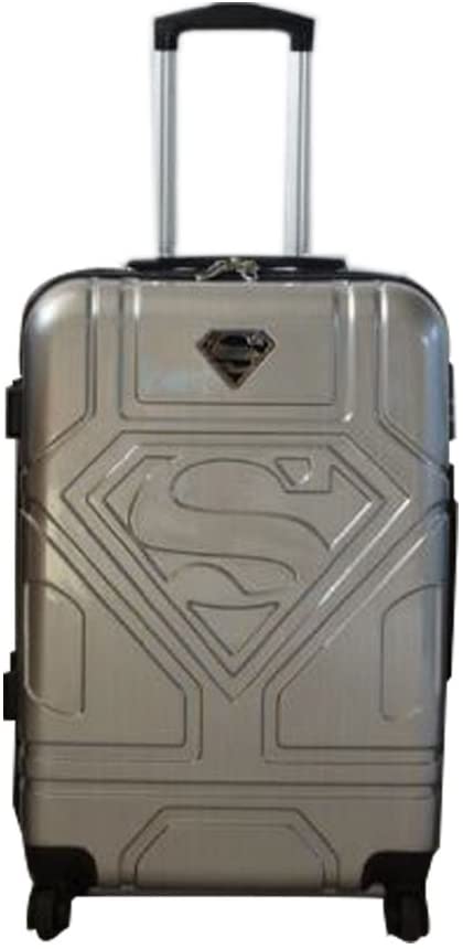 Karactermania Superman S-ABS Trolley Suitcase, 67 cm, 70 L, Grey