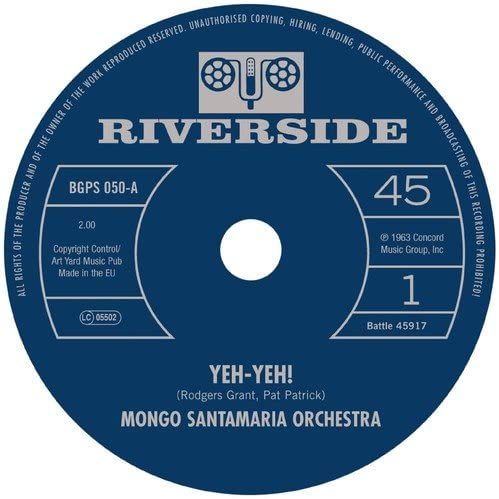 Mongo Santamaria Orchestra - Yeh-Yeh! / Get The Money [7" [Vinyl]