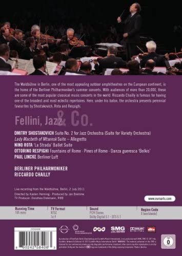 Fellini Jazz & Co. (Euroarts: 2058408)  [2012] [NTSC] [DVD]
