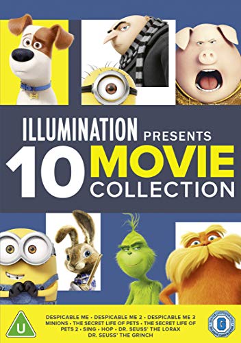 Illumination 10-Movie Collection [DVD] [2020] - Family/Comedy [DVD]