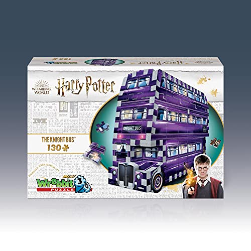 Wrebbit 3D Puzzle CGS_HOGWKB_MINI Harry Potter Puzzle, Multicolor