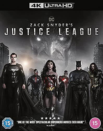 Zack Snyder's Justice League [4K Ultra HD] [2021] [Region Free] [Blu-ray] - Action/Adventure [Blu-Ray]