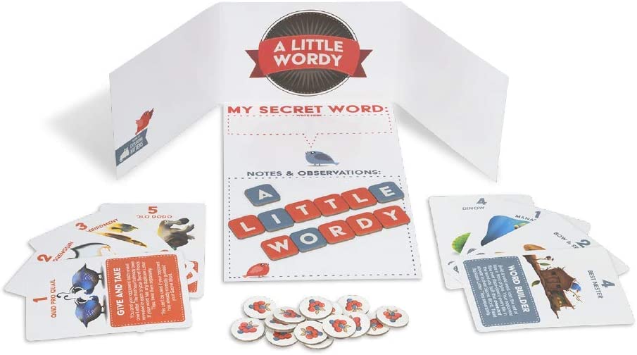 A Little Wordy by Exploding Kittens - Card Games for Adults Teens & Kids - Fun F
