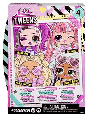 LOL Surprise Tweens Series 4 Fashion Doll - DARCY BLUSH - Unbox 15 Surprises and Fabulous Accessories