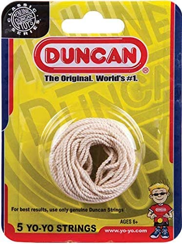 Duncan DUN30020 – Replacement Cords for Yo-Yos, Pack of 5, White