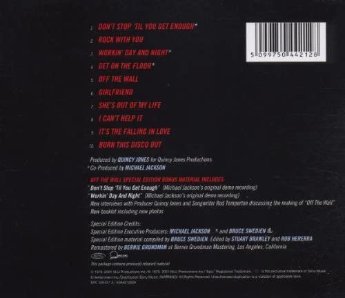 Michael Jackson - Off the Wall: Special Edition [Audio CD]