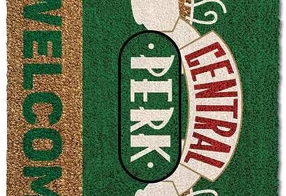 FRIENDS Central Perk Door Mat, Coir, Multi-Colour, 40 x 60 cm