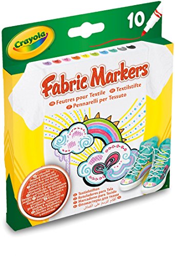 CRAYOLA 58-8633-E-000 Fabric Markers, Other