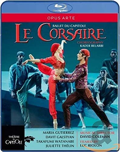 Adam: Le Corsaire [Maria Gutirerrez, Davit Galstyan, Takafumi Watanabe, Juliette Thelin] [2014] [Region Free] - [Blu-ray]