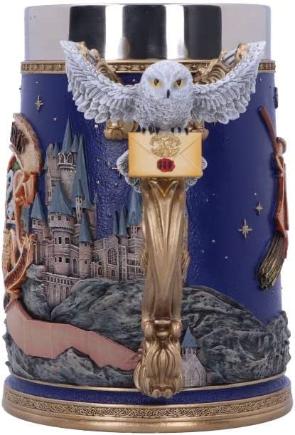 Nemesis Now Officially Licensed Harry Potter Hogwarts Collectible Tankard 15.5cm