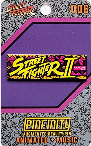 Pinfinity PFSF006 Street Fighter-Marquee Augmented Reality Pin
