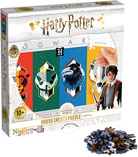 Winning Moves Harry Potter House Crests 500 piece Puzzle