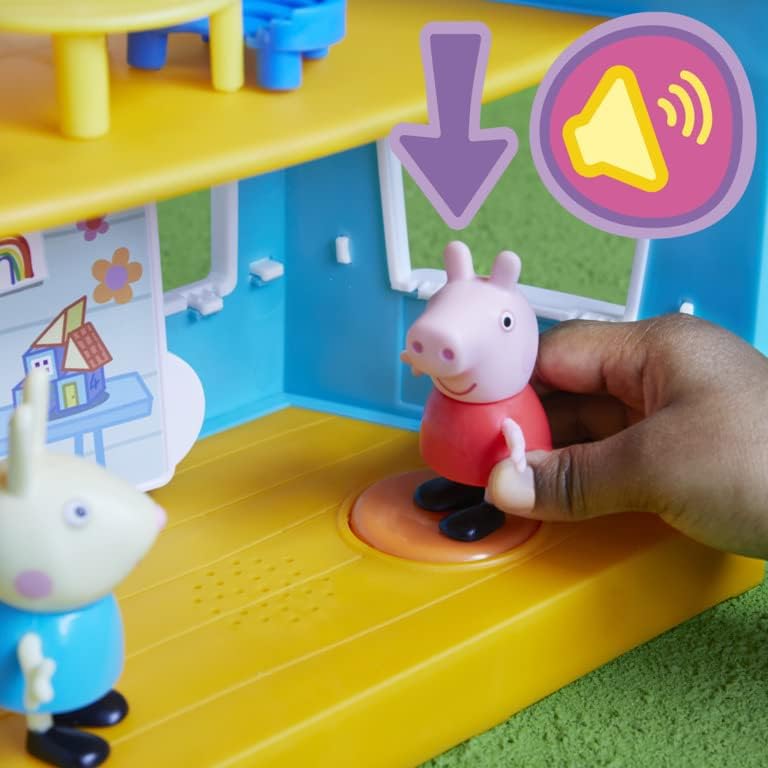 Peppa Pig Peppa’s Club Peppa’s Kids-Only Clubhouse Pre-school Toy; Sound Effects