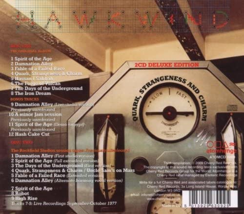 Hawkwind  - Quark, Strangeness And Charm [Audio CD]