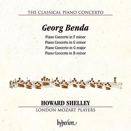 London Mozart Players - Benda: Piano Concertos Vol. 8 [London Mozart Players; Howard Shelley] Hyperion [Audio CD]