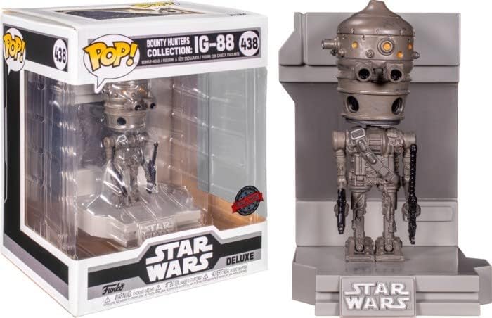 Star Wars Deluxe: Bounty Hunters Collection - IG-88 Funko 56106 Pop! Vinyl #438