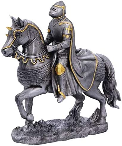 Nemesis Now - Medieval War Horse & Armoured Rider Figurine (Set of 6)