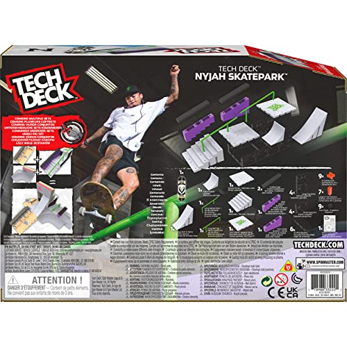 Tech Deck Nyjah Skatepark X-Connect Park Creator, Massive Customizable Skatepark