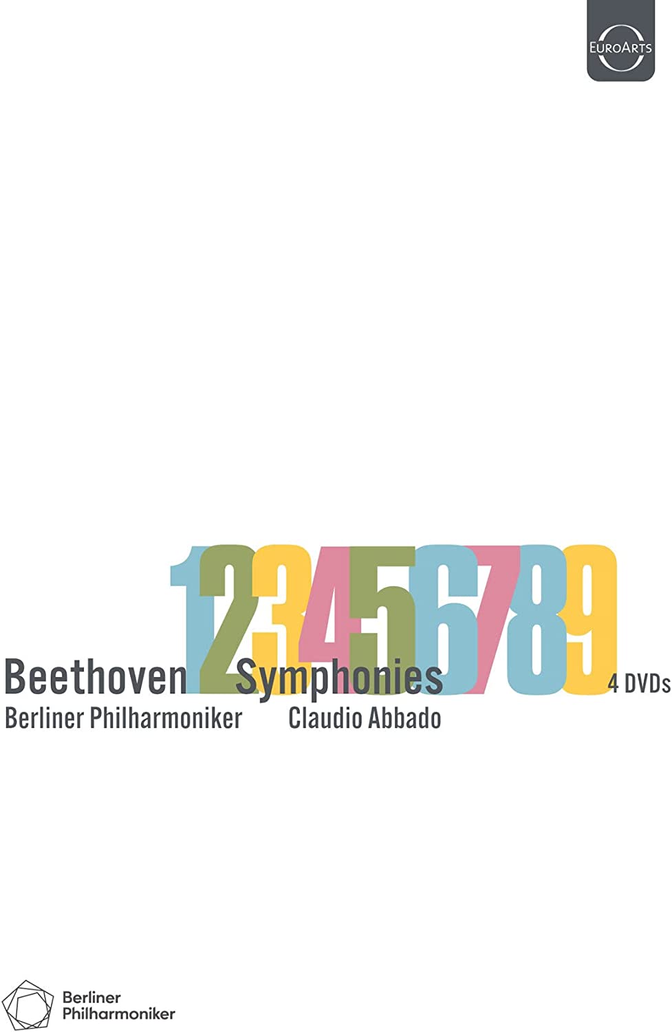 Claudio Abbado conducts Beethoven Symphonies 1 - 9 [DVD] [2022]