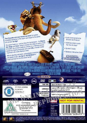Ice Age 2 : The Meltdown - Comedy [2006] [DVD]