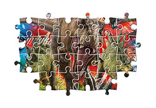 Clementoni - 26456 - Supercolor Puzzle - Jurassic World - 60 maxi pieces - Made