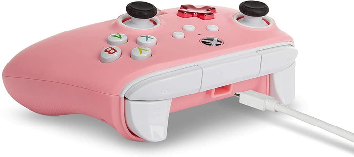 PowerA Enhanced Wired Controller for Xbox - Pink Inline, Gamepad, Wired Video Ga