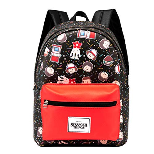 KARACTERMANIA Stranger Things 8 Bits-Fashion Backpack, Multicolour