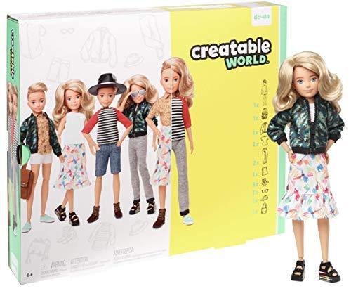 CREATABLE WORLD GGT67 Deluxe Character Kit Customisable Doll, Creative Play for - Yachew