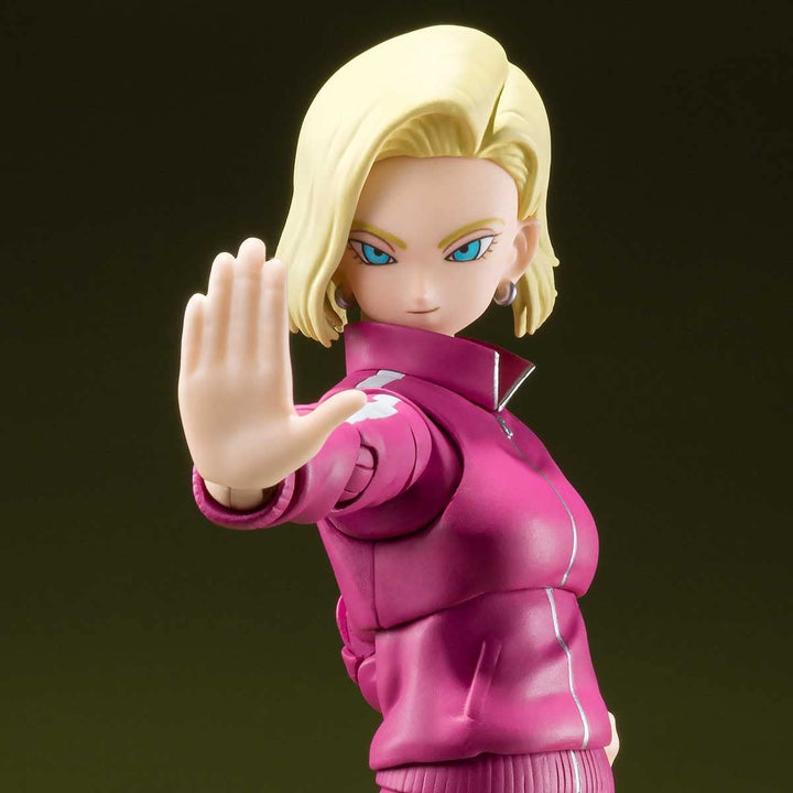 H.Figuarts Dragon Ball Super Android 18 Action Figure 15cm