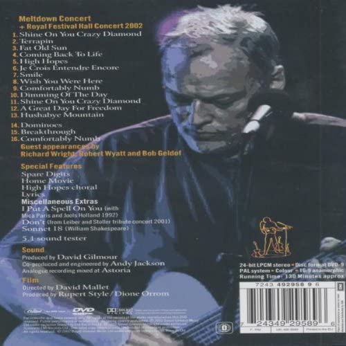 David Gilmour in Concert [2002] - [DVD]