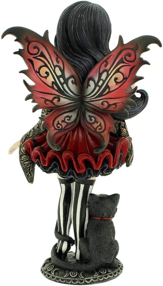 Nemesis Now Hazel Fairy Figurine 16cm Red, Resin