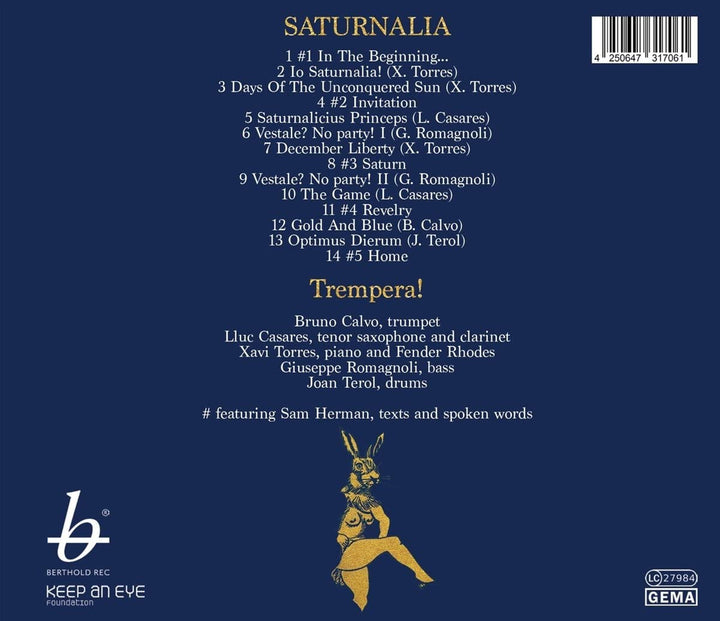 Trempera! - Saturnalia [Audio CD]