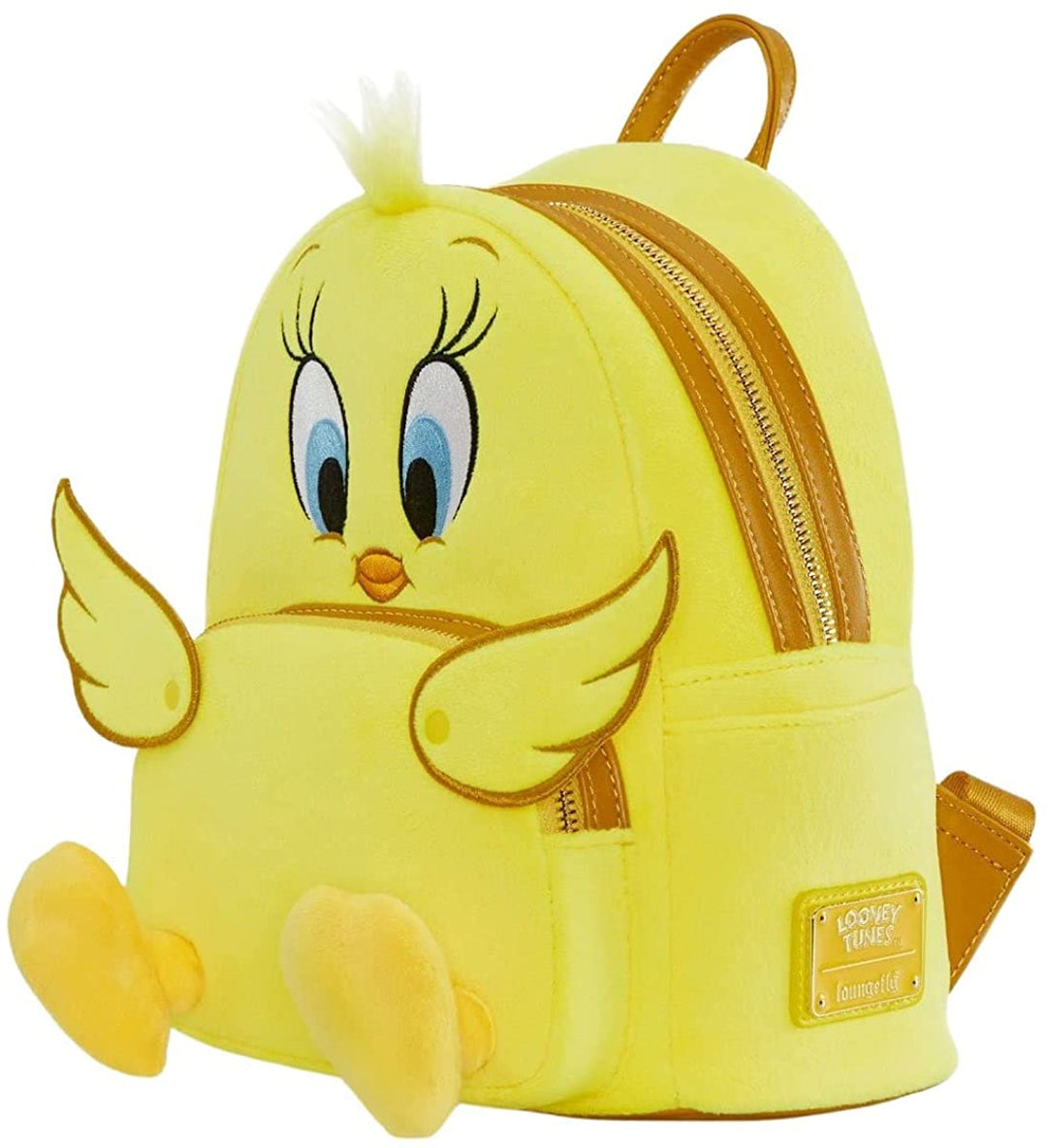 Loungefly Looney Tunes Tweety Bird Plush Mini Backpack