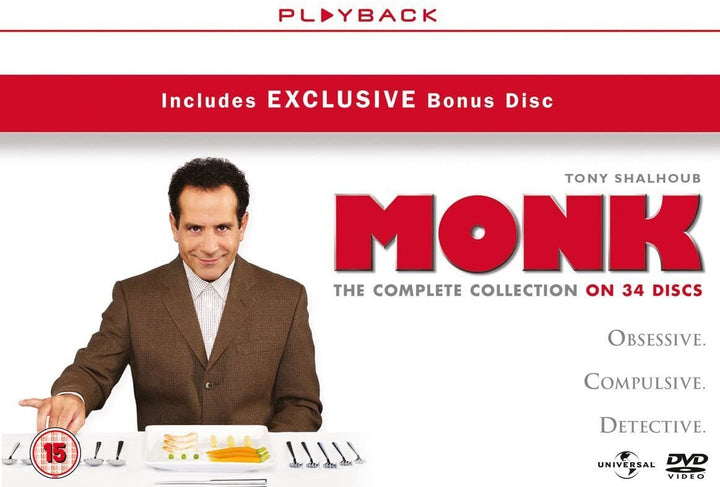 Monk - Season 1-8 [2002] - Mystery [DVD]