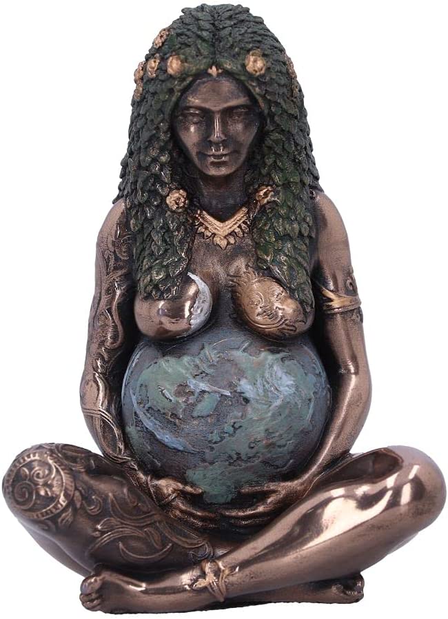 Nemesis Now Mother Earth Art Figurine (Mini) 8.5cm, Bronze