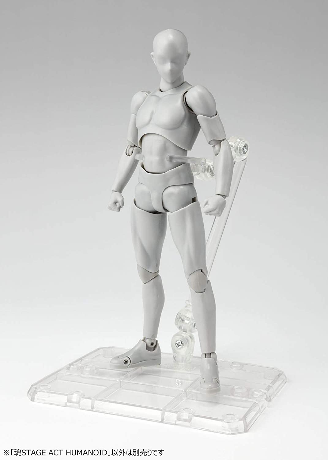 Tamashii Stage Act. 4 for Humanoid, Clear Support Stand, Bandai