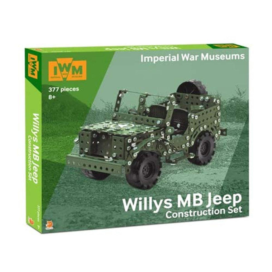 Willys Fox025.Uk.Cs Imperial War Museums MB Jeep Construction Set - Yachew