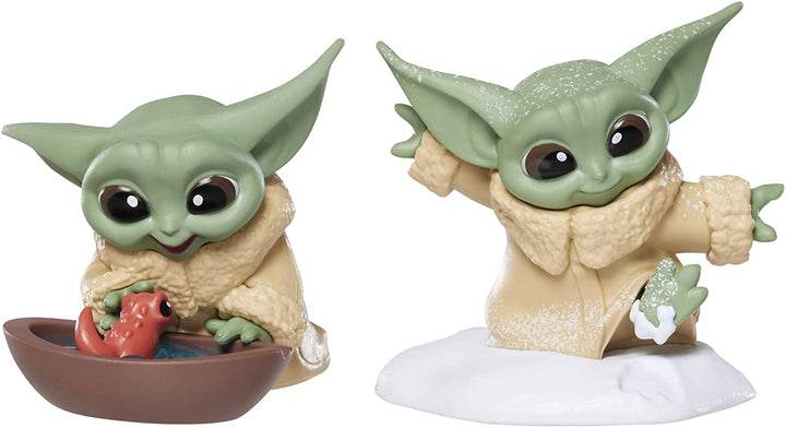 Star Wars The Bounty Collection Series 4 Grogu Figures Tadpole Friend, Snowy Wal