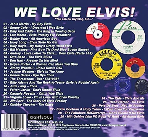 We Love Elvis! [Audio CD]