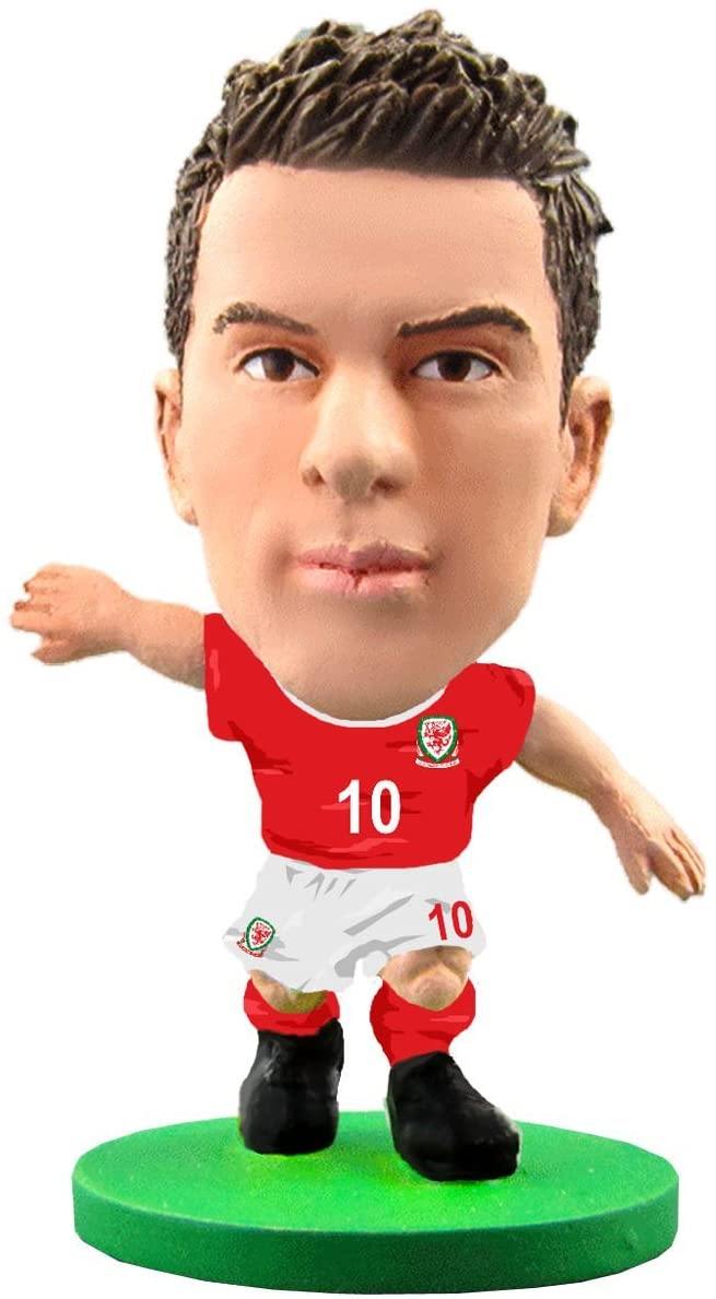 SoccerStarz SOC1043 The Officially Licensed Wales National Team Figure of Aaron Ramsey in Home Kit - Yachew