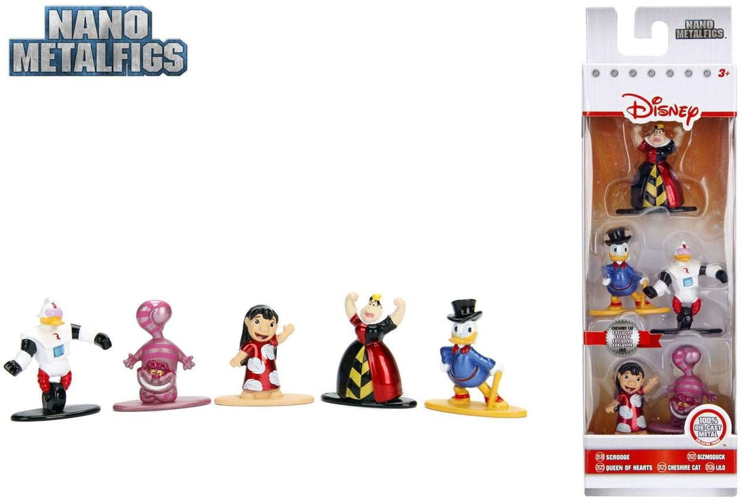 Jada Toys Disney Nano Metalfigs Diecast Mini Figures 5-Pack Wave 2 4cm