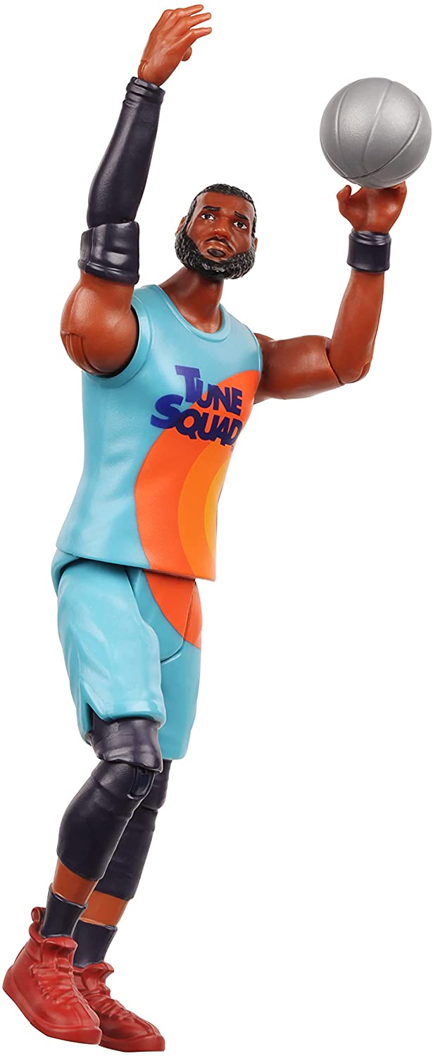 Space Jam 2: A New Legacy Official Collectable 5 Inch Articulated Action Figure: LeBron James and ACME Rocket Pack Accessories
