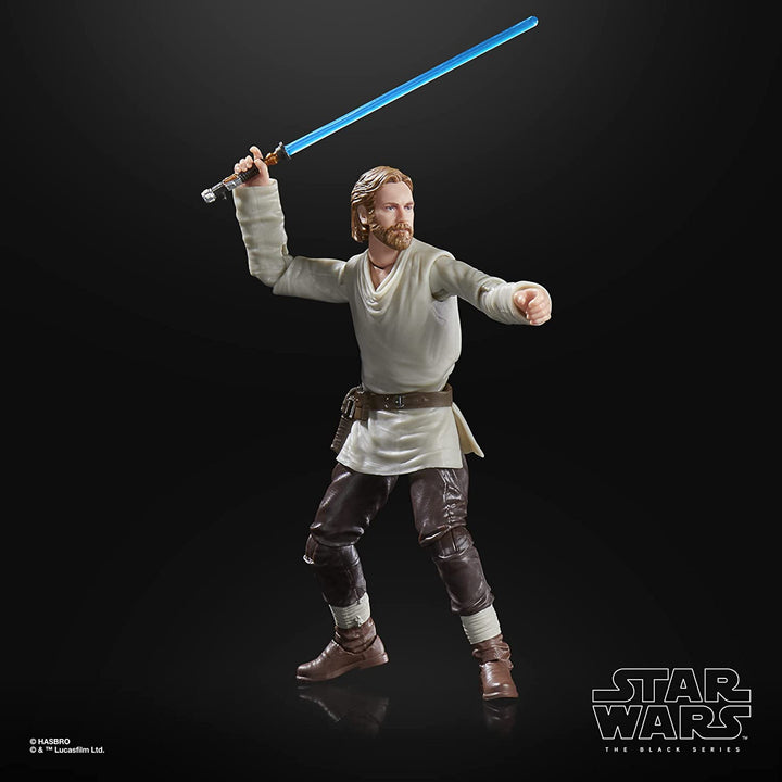 Hasbro Star Wars The Black Series Obi-Wan Kenobi (Wandering Jedi) Toy 6-Inch-Sca