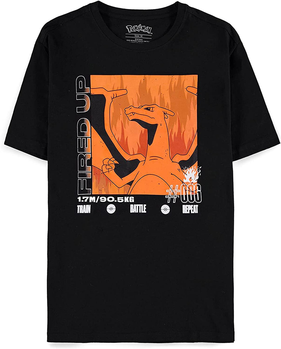 POKEMON - Dracaufeu - T-Shirt Homme (2XL)