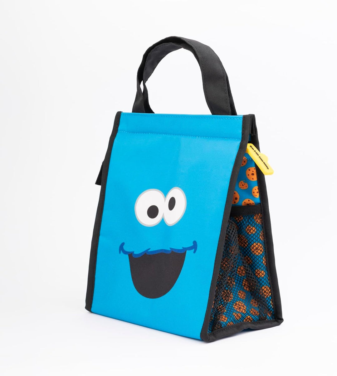 Grupo Erik Sesame Street Lunch Bag | 8 x 9 x 5 inches - 20 x 23 x 13 cm