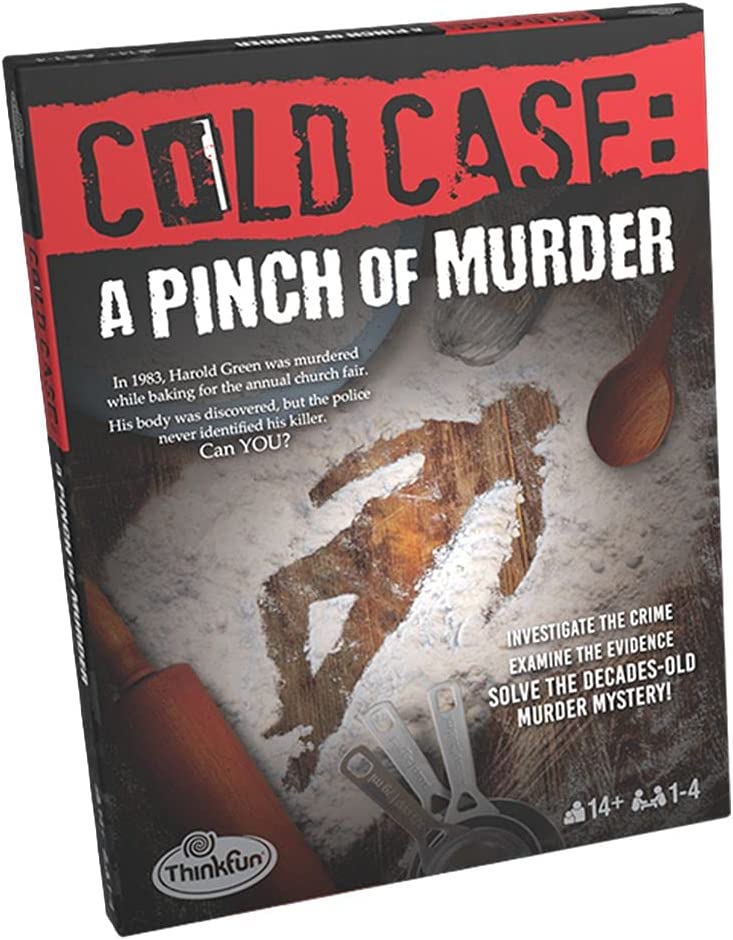 Thinkfun Cold Case Files – A Pinch of Murder – Krimi-Spiel für Erwachsene an