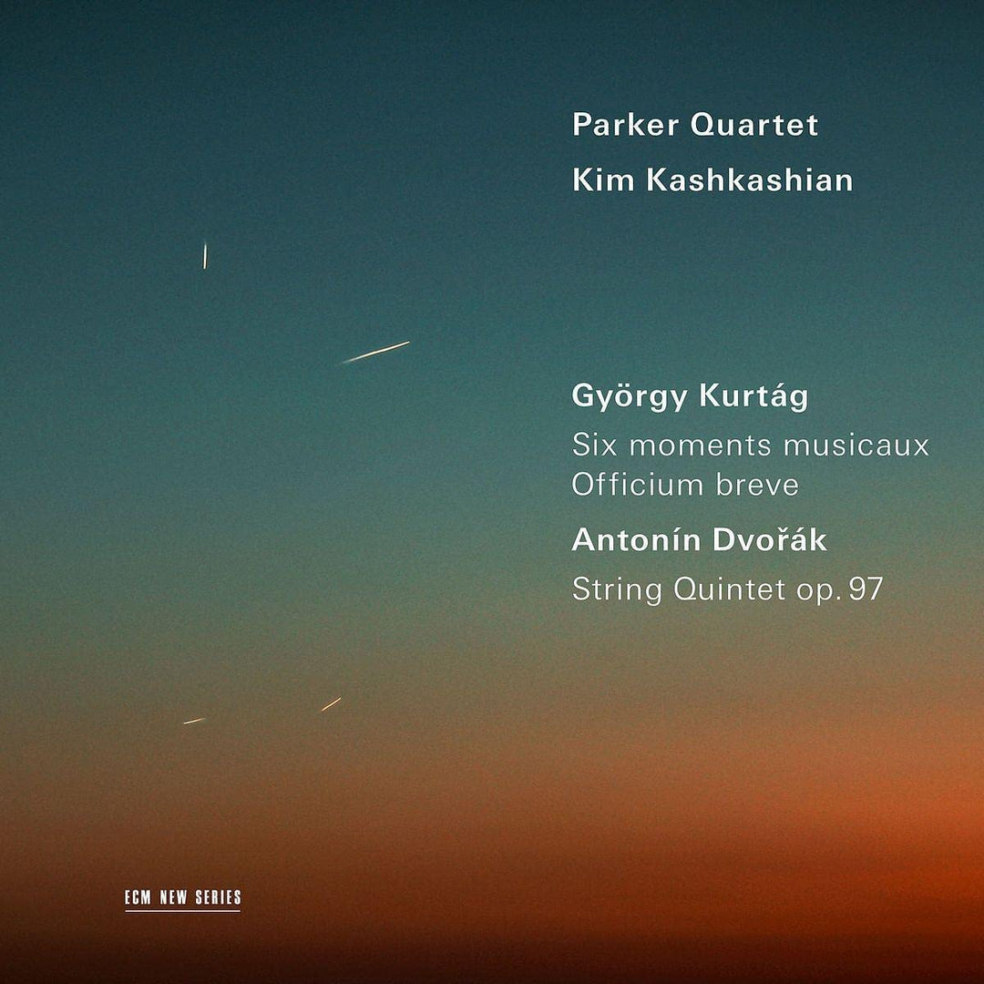 Parker Quartet; Kim Kashkashian - Kurtag: Moments Musicaux; Dvorak: String Quintet Op. 97  [Audio CD]